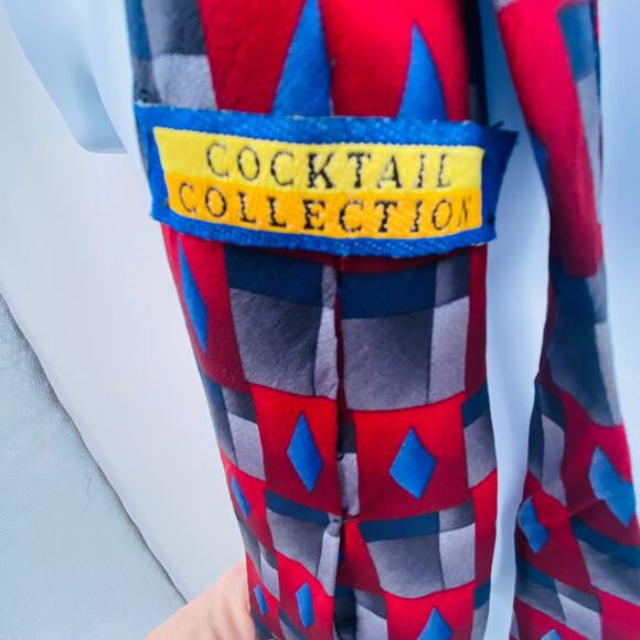 Cocktail Collection Men's Tie - Multicolor, 57 Inches - Picture 3 of 3